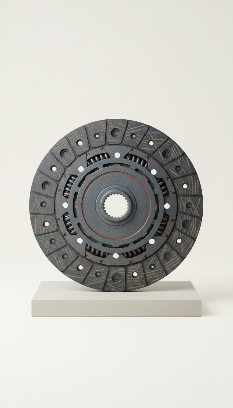 Hardened Steel Clutch Plate, Heat-Treated